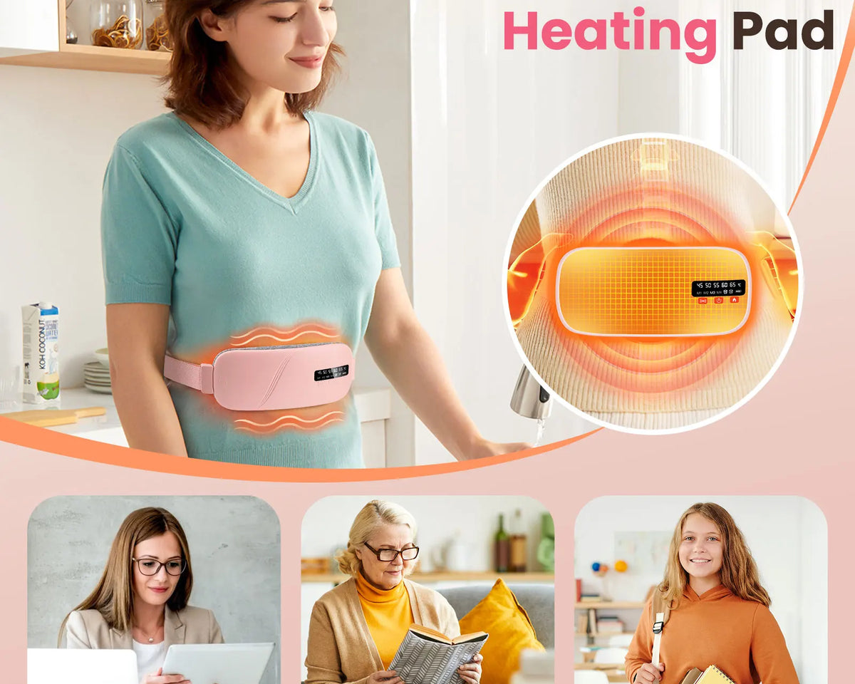 Portable Heating Pad Menstrual Heating Massager Belt