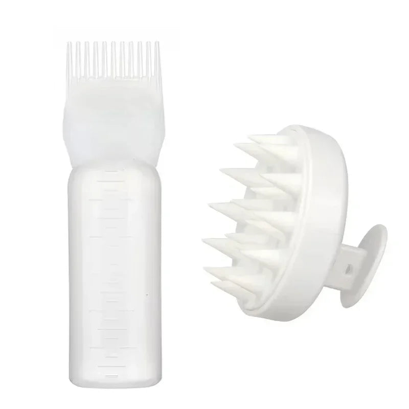Hair Dye Tint Applicator Brush With Bottle