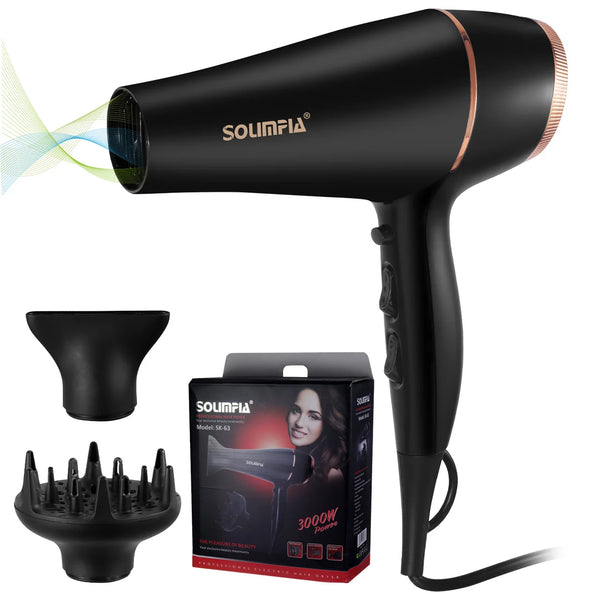 6 Speed Professional Hair Dryer Styling Tool