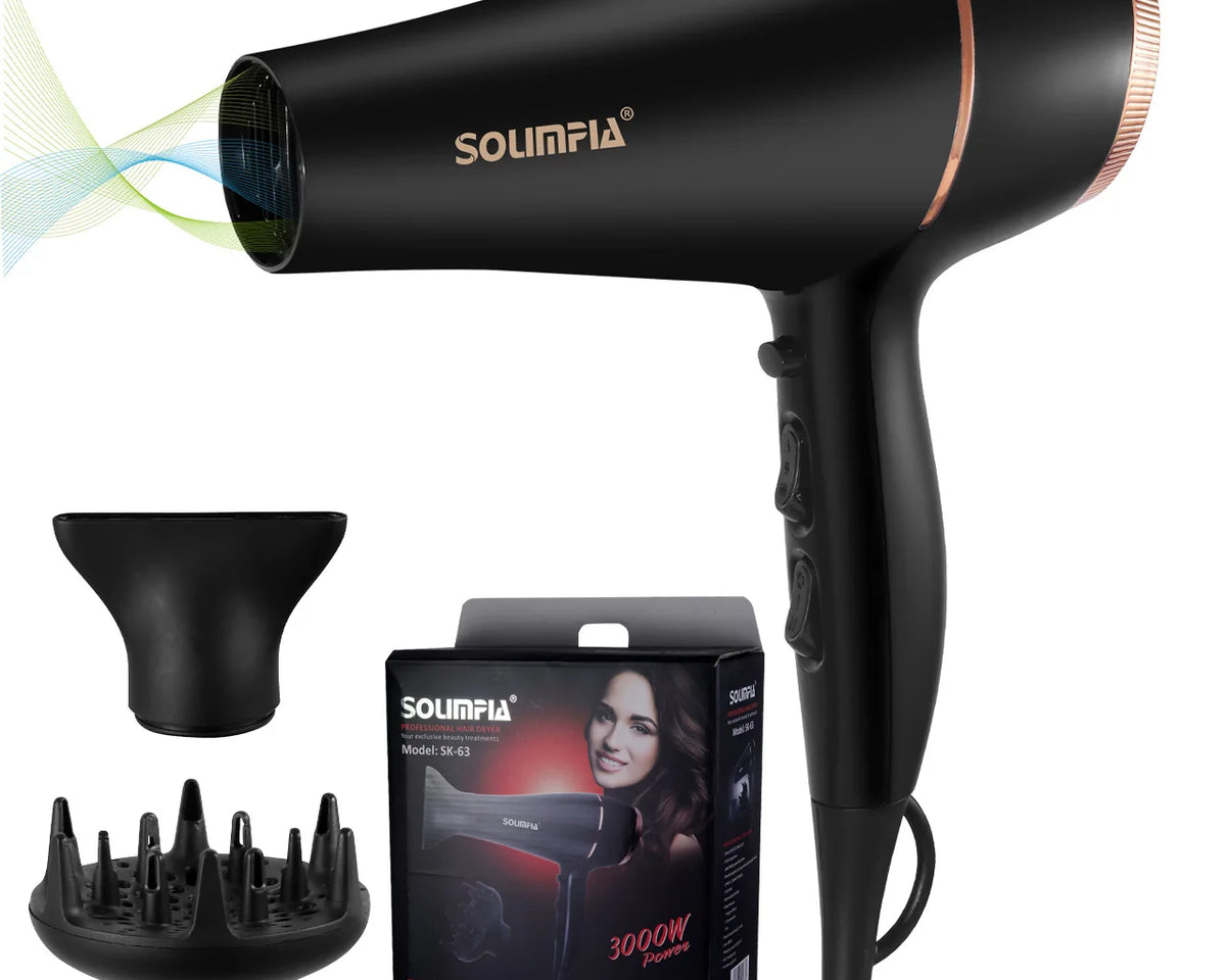 6 Speed Professional Hair Dryer Styling Tool