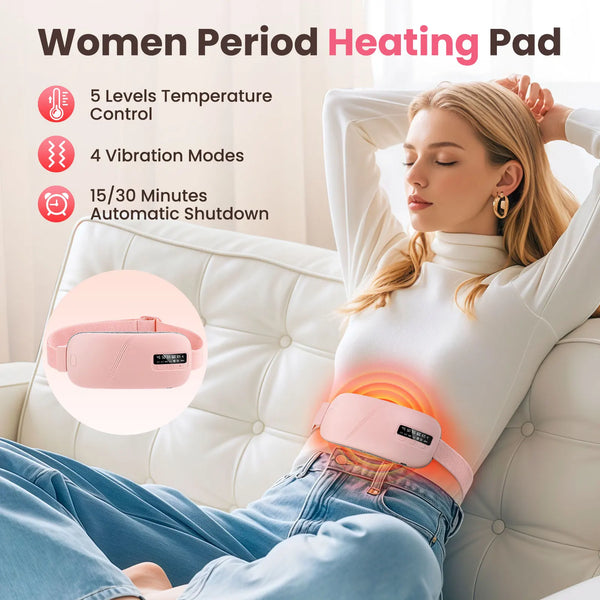 Portable Heating Pad Menstrual Heating Massager Belt