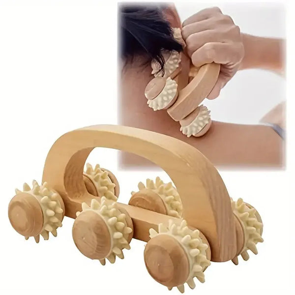 Manual Wooden Deep Tissue Muscle Massager