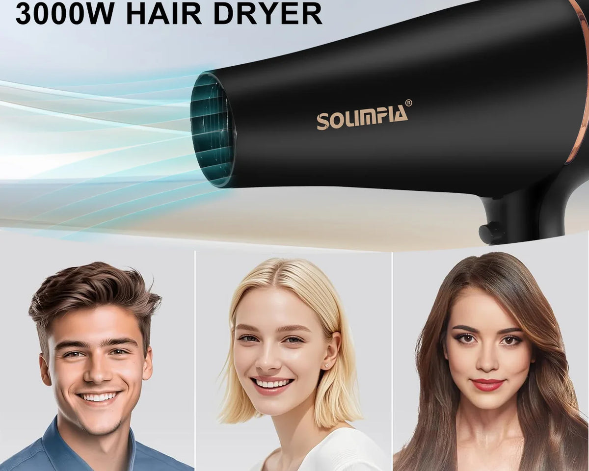 6 Speed Professional Hair Dryer Styling Tool