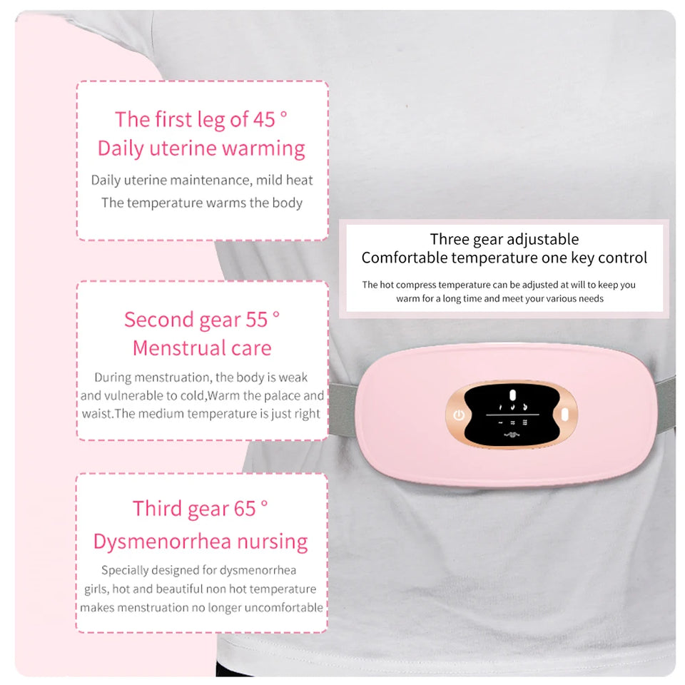Portable Heating Pad Menstrual Heating Massager Belt