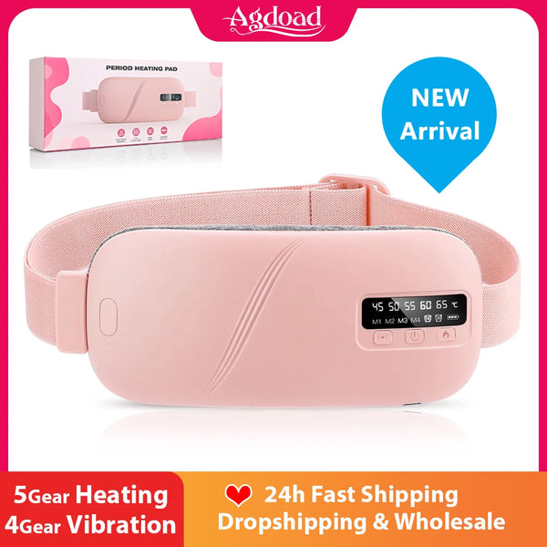 Women Menstrual Heating Pad Hot Compress Belt