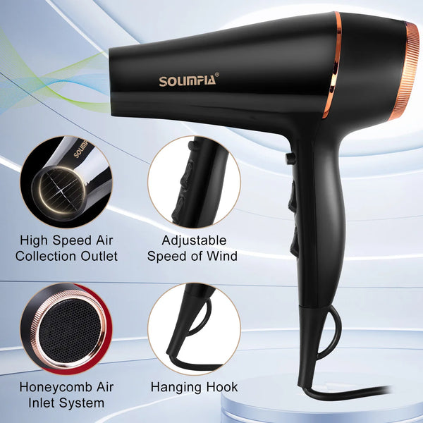 6 Speed Professional Hair Dryer Styling Tool
